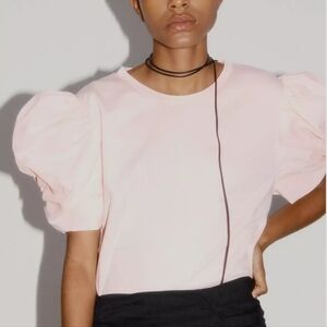 Zara balloon sleeve top NWT